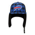 New Era Bills 59FIFTY Dog Ear Plaid Fitted Hat In Blue & Black - Front View
