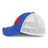 New Era Bills Mafia 39THIRTY Shadow Flex Hat In Blue & White - Left Side View