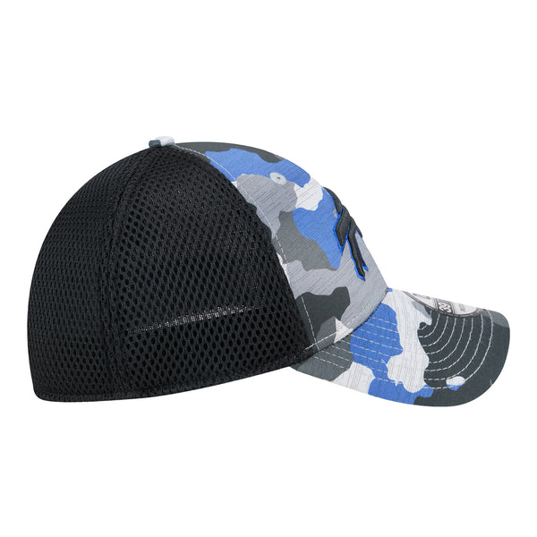 New Era Bills 39THIRTY Camo Flex Hat In Grey - Right Side View