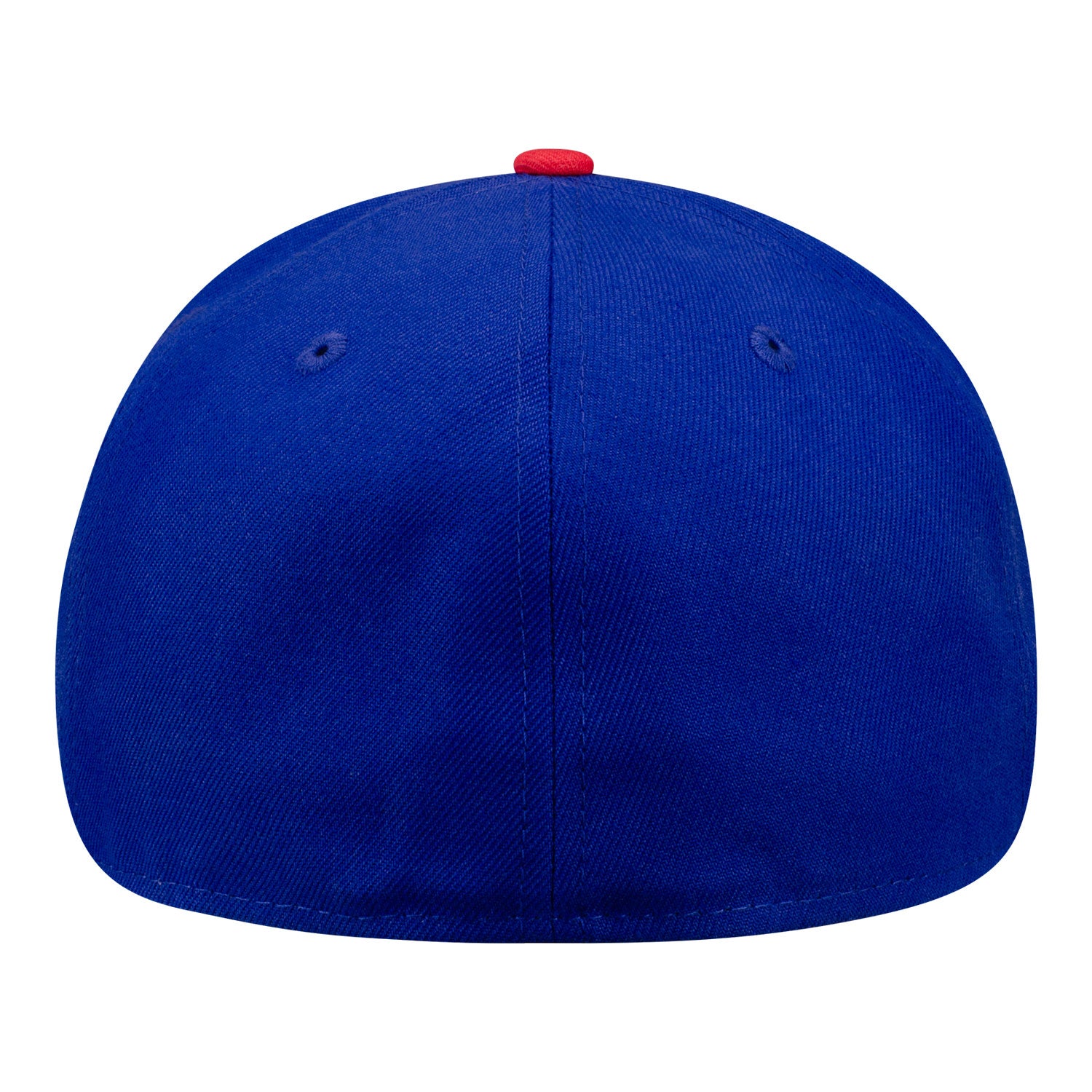 New Era Bills 59FIFTY Royal/Red Script Fitted Hat | The Bills Store