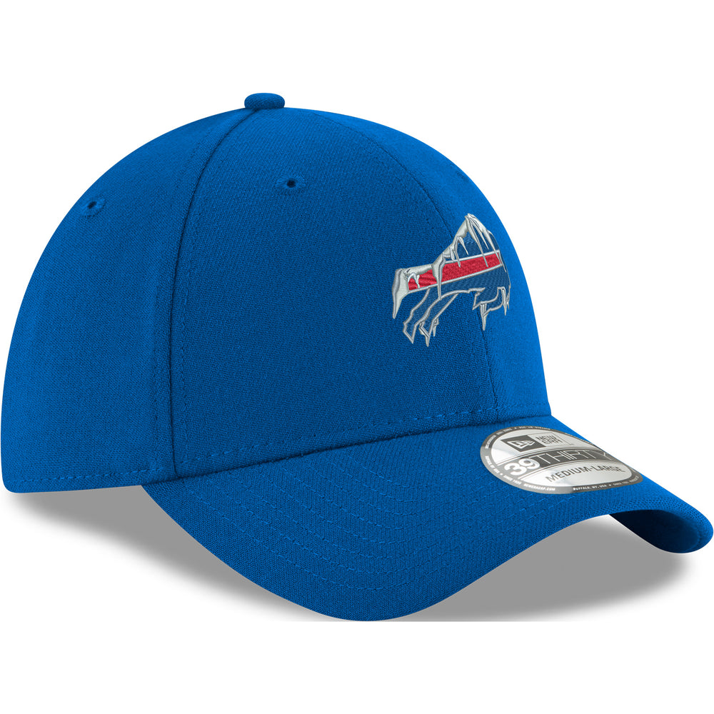 Buffalo Bills 2023 Cold Weather Historic Pom Knit Hat, White, NFL by New Era