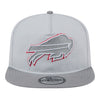 Bills New Era 2024 Training Camp Golfer Alternate Adjustable Hat In Grey - Front View