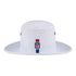 Bills New Era 2024 Training Camp Panama Bucket Hat In White & Blue - Back View