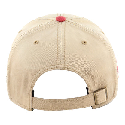 Buffalo Bills '47 Brand MVP Dusted Hat In Tan - Back View