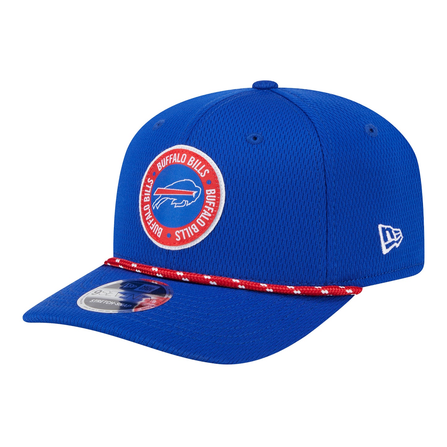 New Era Buffalo Bills 2024 Sideline 9SEVENTY Hat In Blue - Front View