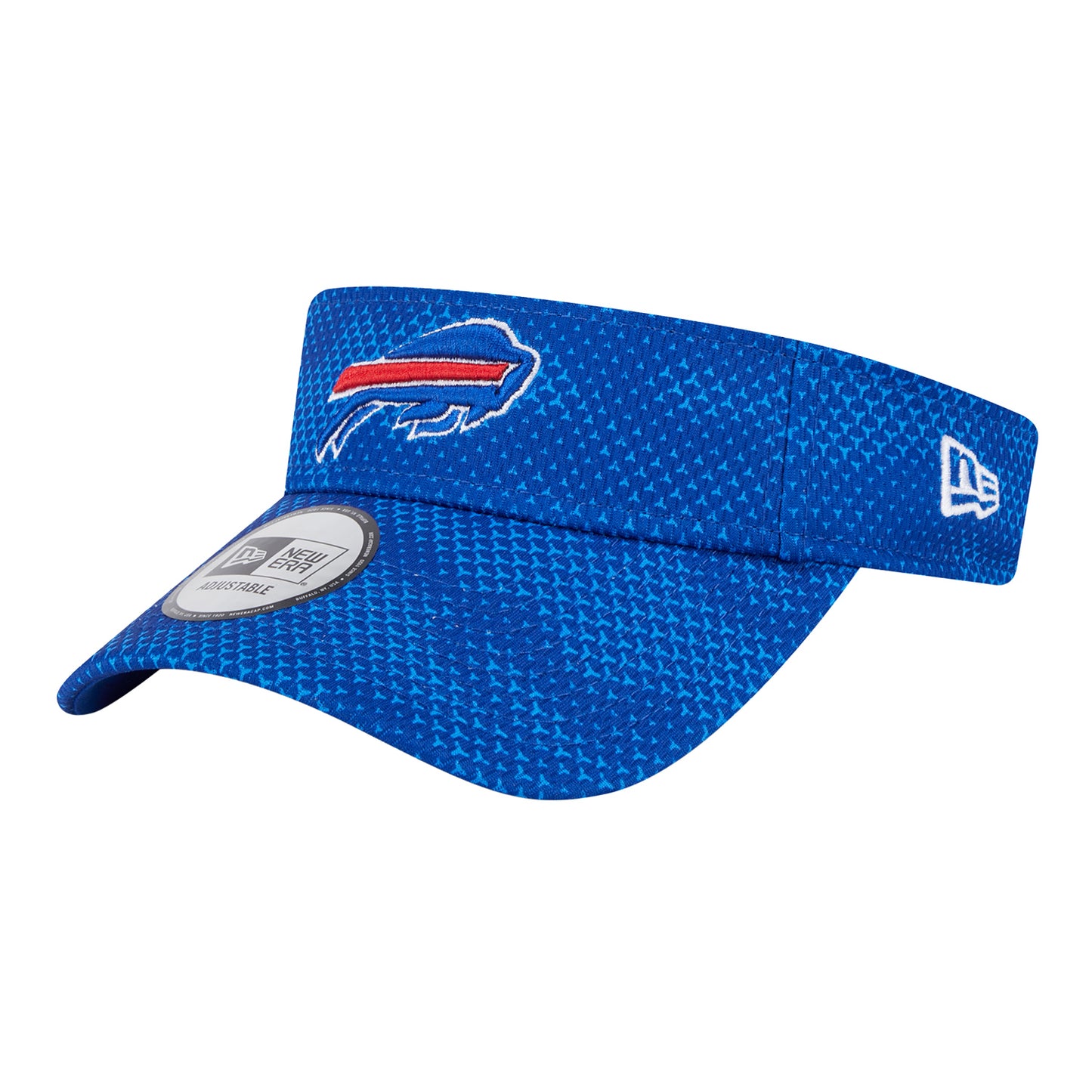 New Era Buffalo Bills 2024 Sideline Visor In Blue - Front View