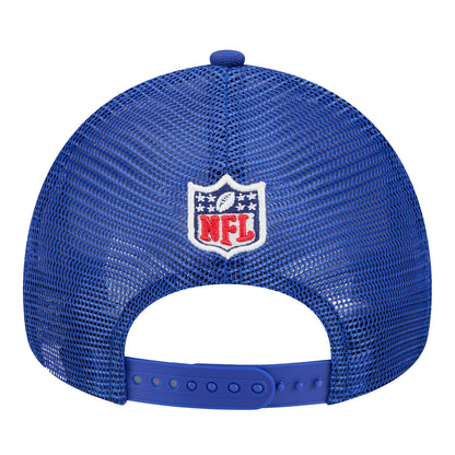 New Era Buffalo Bills 2024 Sideline 9FORTY Historic Hat In Blue & Grey - Back View