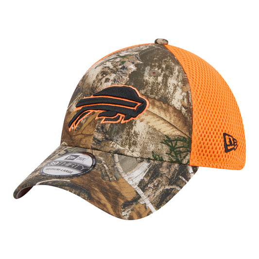 Bills New Era 39THIRTY Camo Hat - Front View