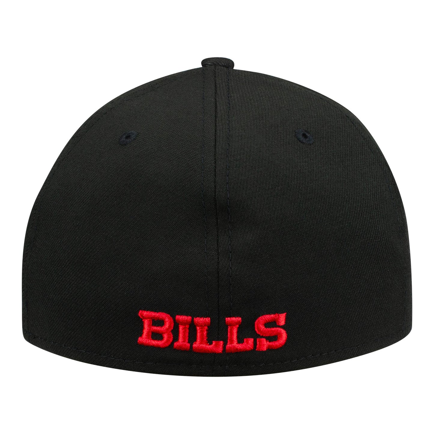 Bills New Era 39THIRTY All America City Hat In Black - Back View