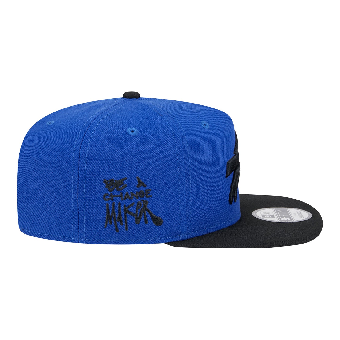 New Era 2024 9FIFTY Inspire Change Hat In Blue & Black - Right Side View