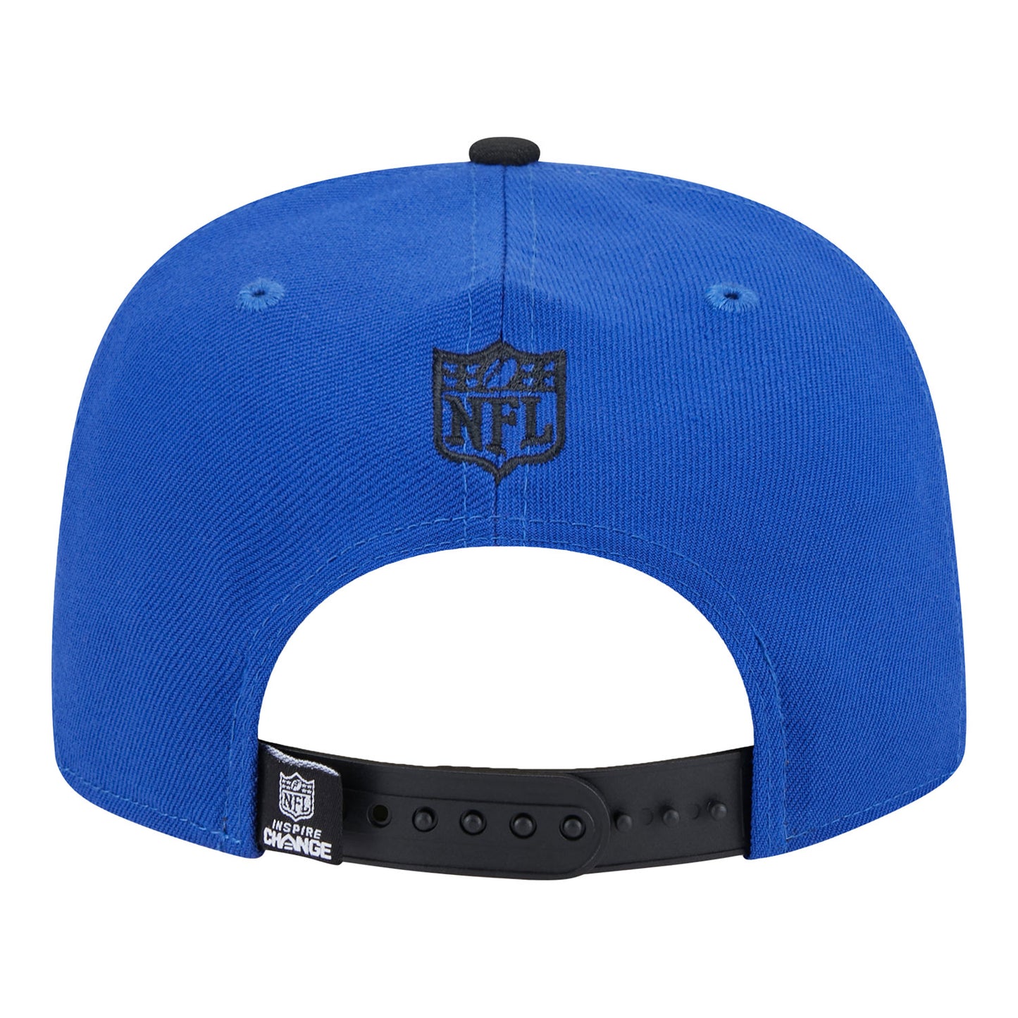 New Era 2024 9FIFTY Inspire Change Hat In Blue & Black - Back View