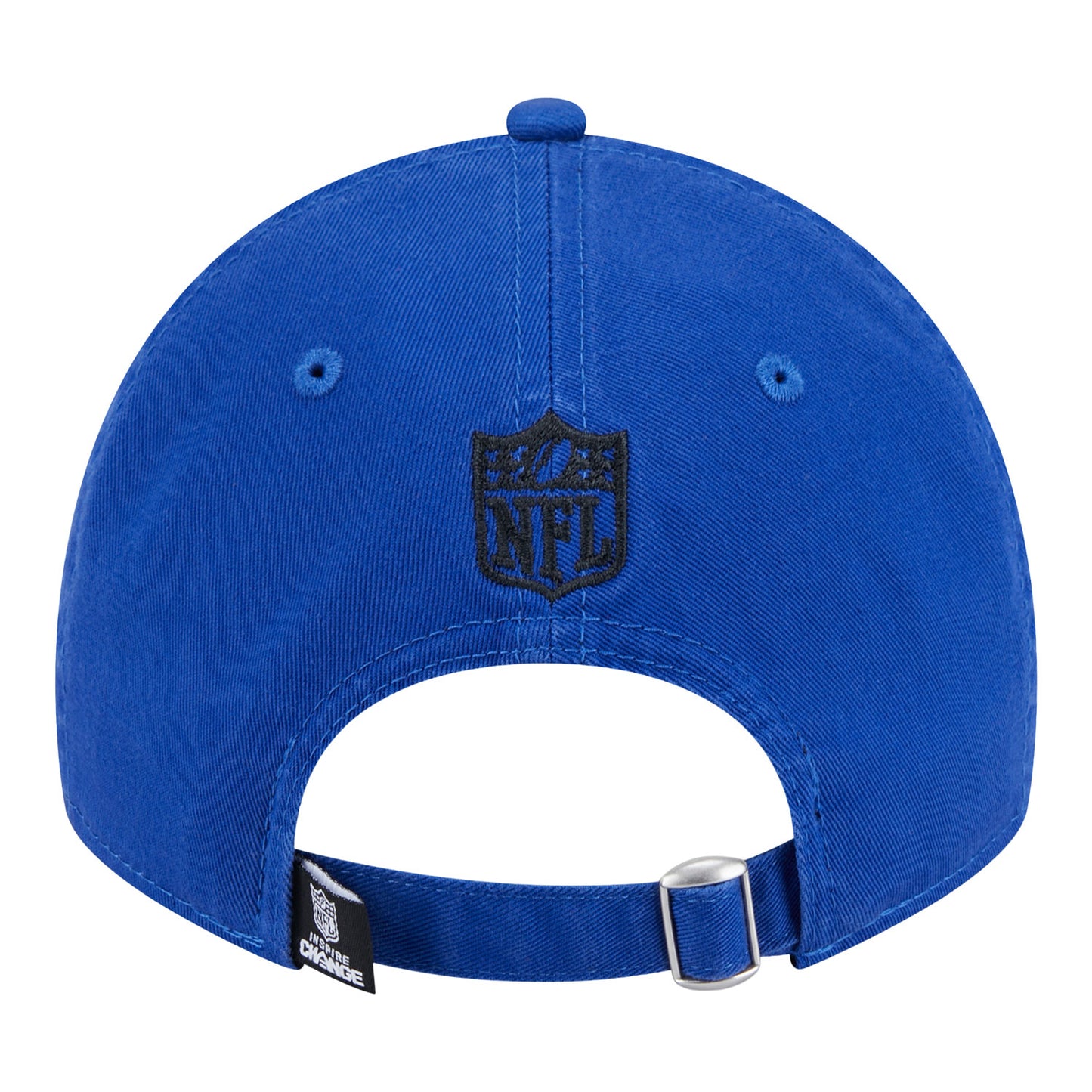 New Era 2024 9TWENTY Inspire Change Hat In Blue & Black - Back View