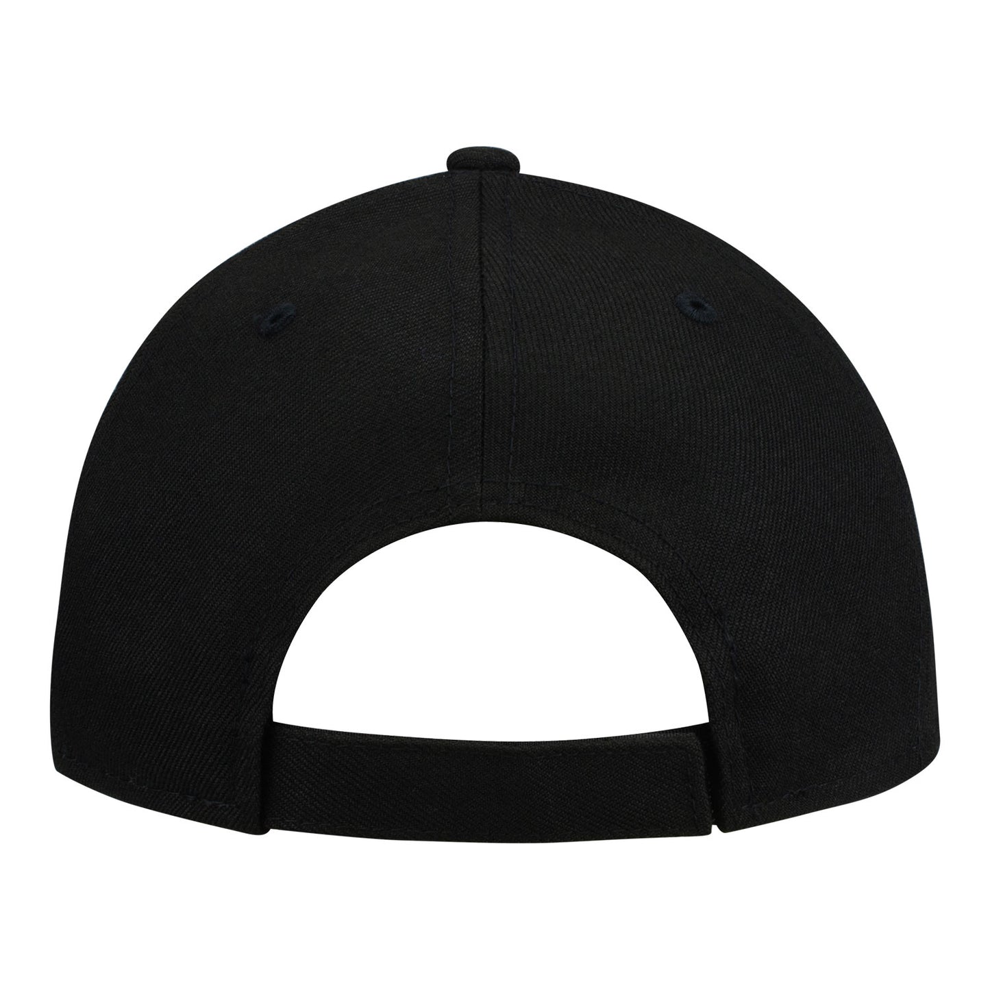 Buffalo Bills New Era 9FORTY Retro Hat In Black - Back View