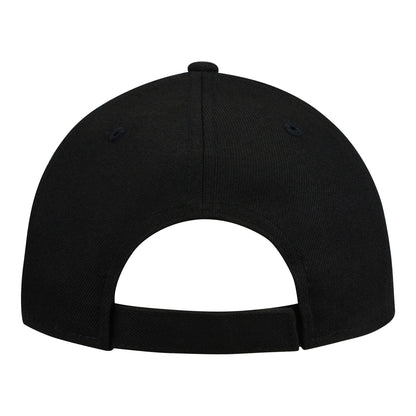 Buffalo Bills New Era 9FORTY Retro Hat In Black - Back View