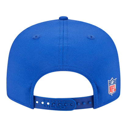 Buffalo Bills New Era 9FIFTY 25 Sideline Hat In Blue - Back View