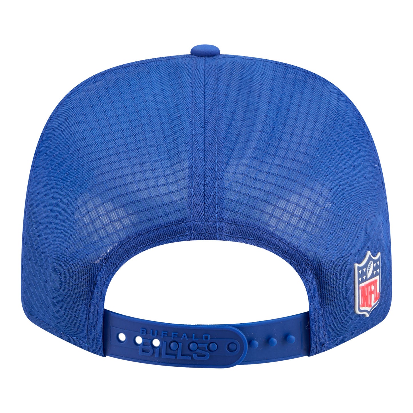 Buffalo Bills New Era 9SEVENTY 25 Sideline Hat In Blue - Back View