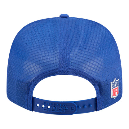 Buffalo Bills New Era 9SEVENTY 25 Sideline Hat In Blue - Back View
