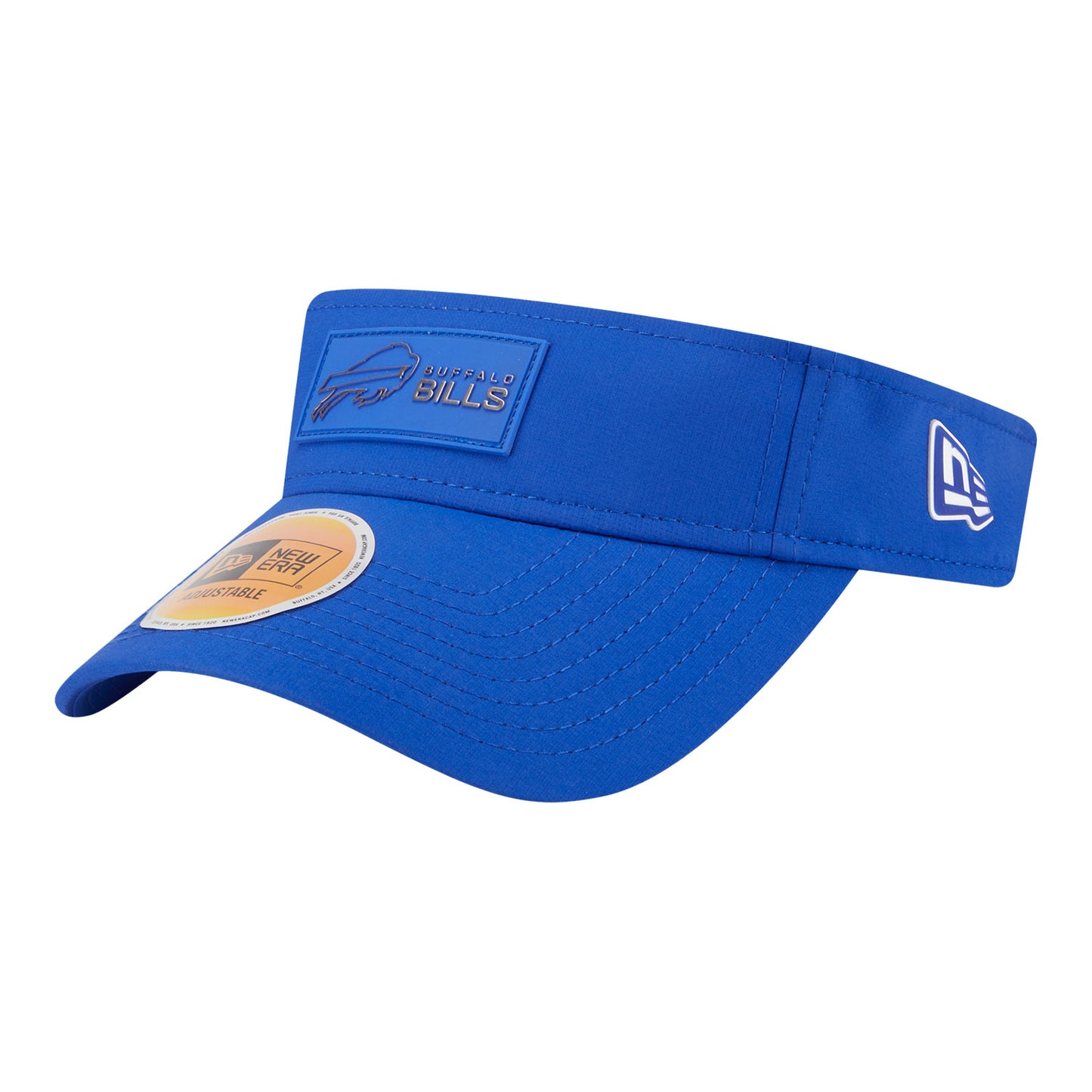Buffalo Bills New Era Visor 25 Sideline Hat In Blue - Front View
