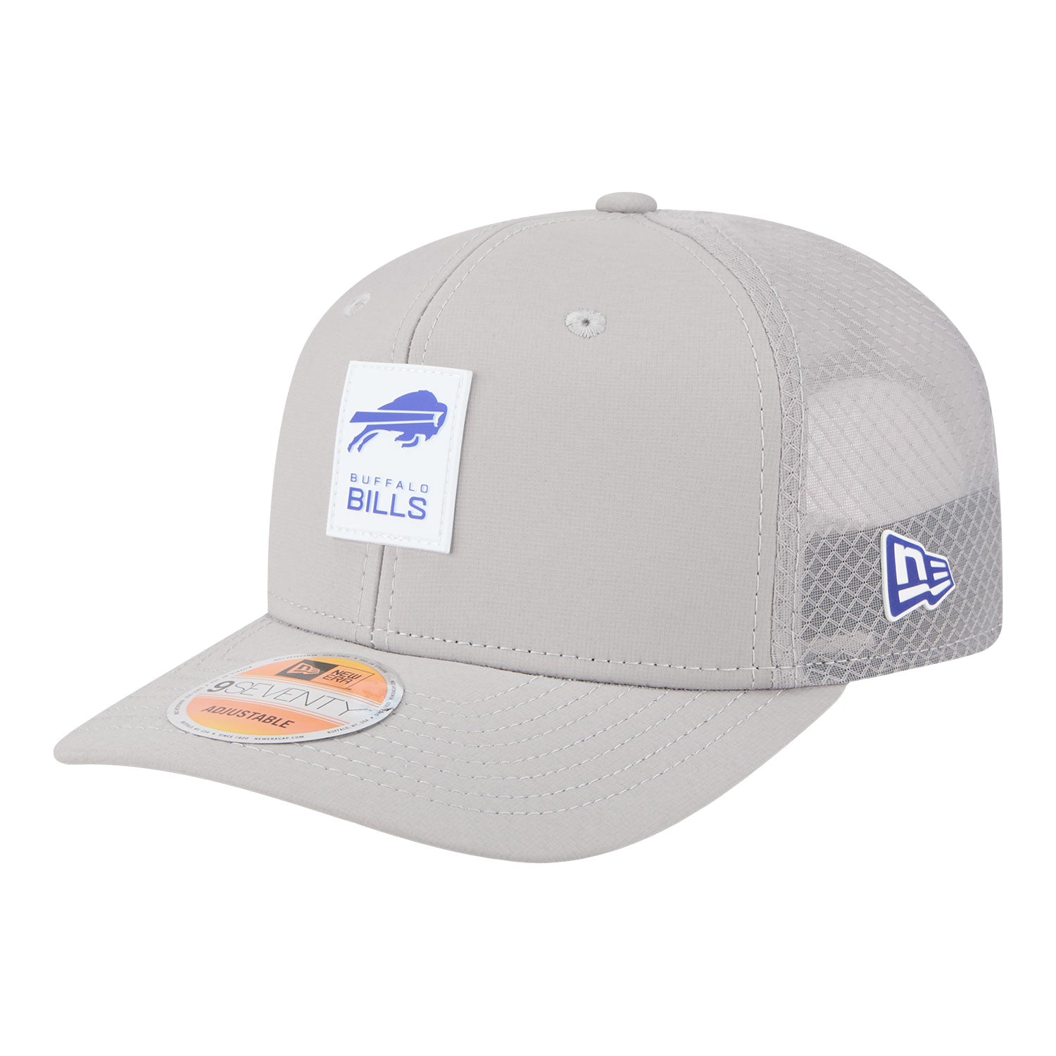 Buffalo Bills New Era 9SEVENTY 25 Sideline Grey Hat - Front View