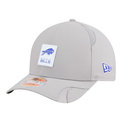 Buffalo Bills New Era 9FORTY 25 Sideline Grey Hat - Front View