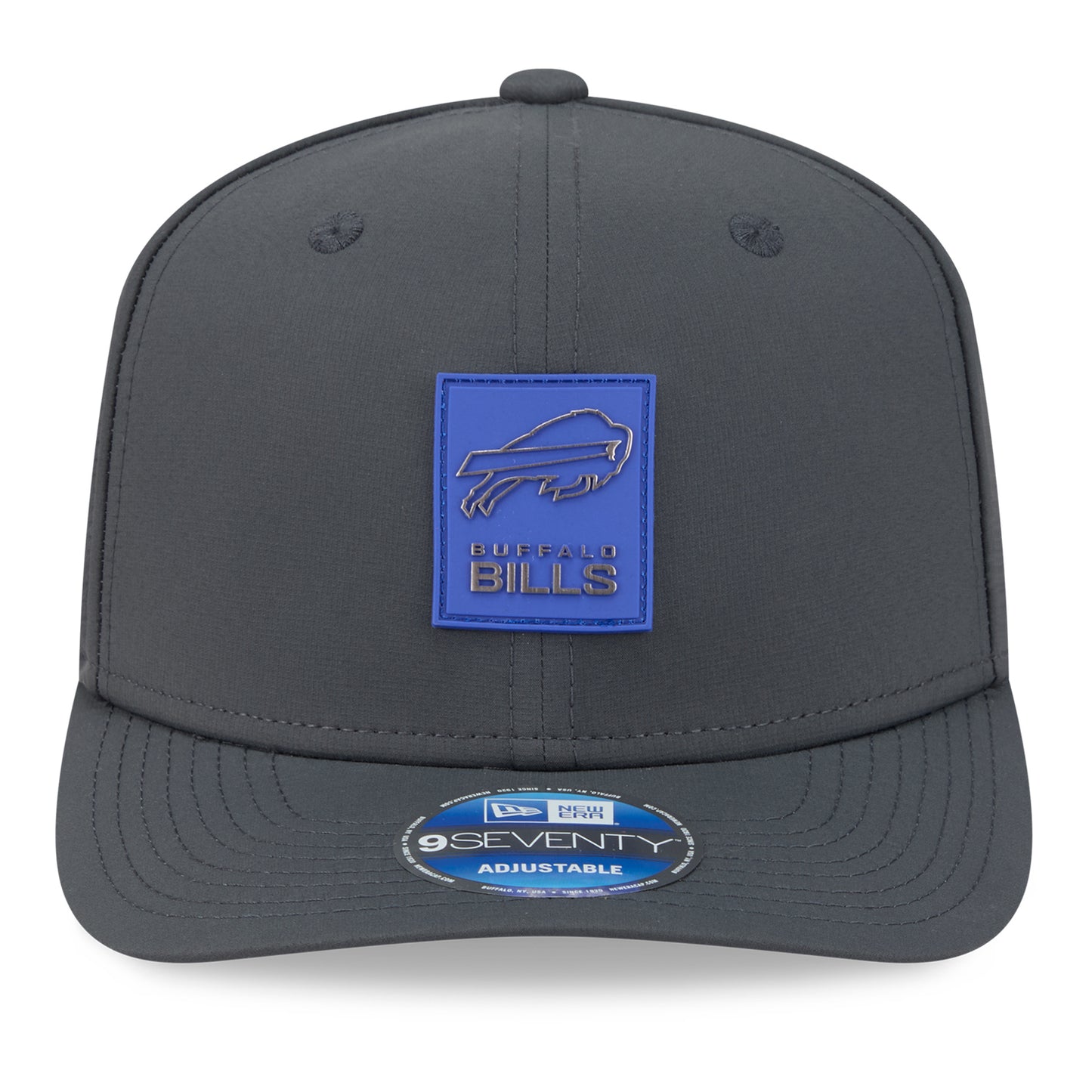 Buffalo Bills New Era Sideline Cold Weather 9SEVENTY Hat In Black - Front View