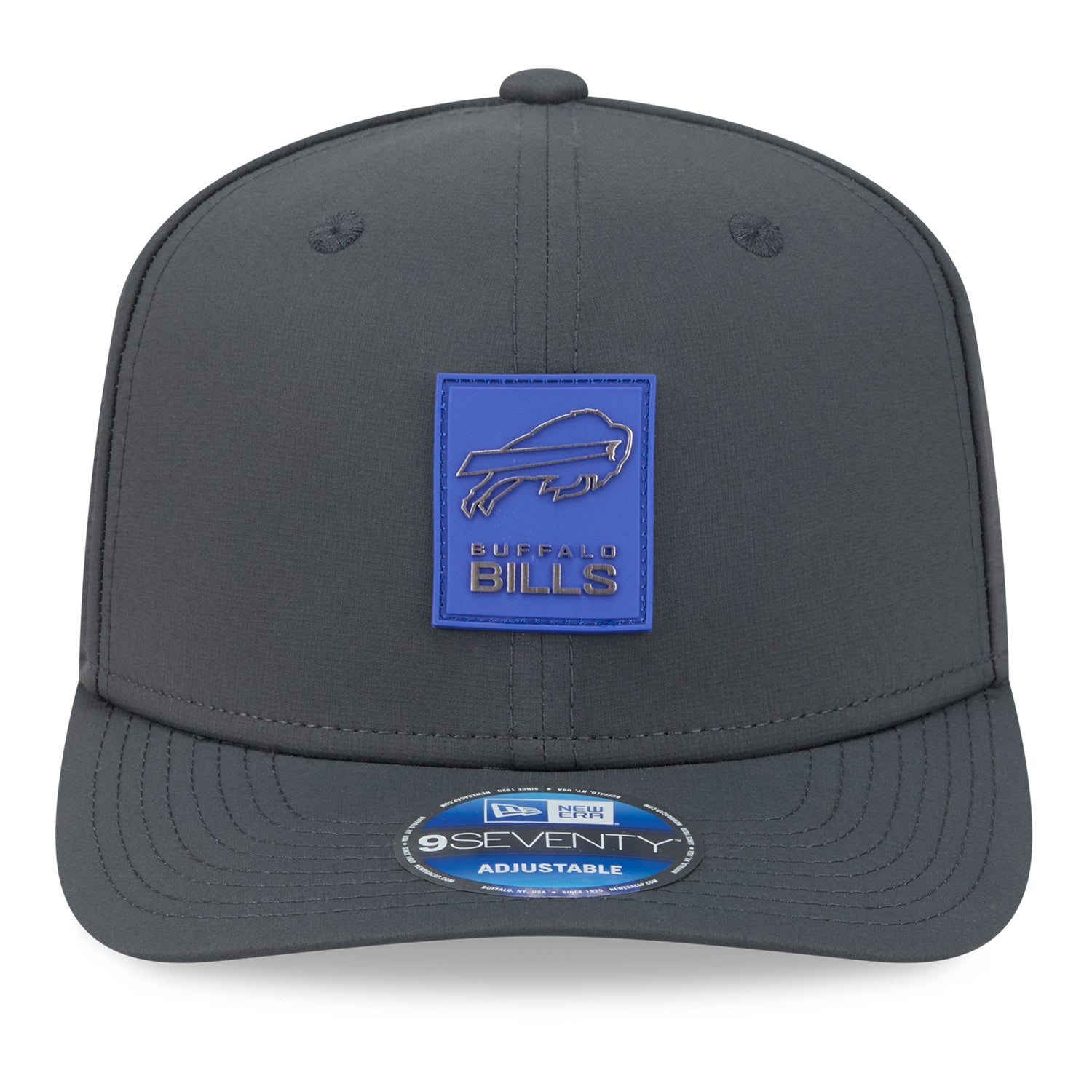 Buffalo Bills New Era Sideline Cold Weather 9SEVENTY Hat In Black - Front View