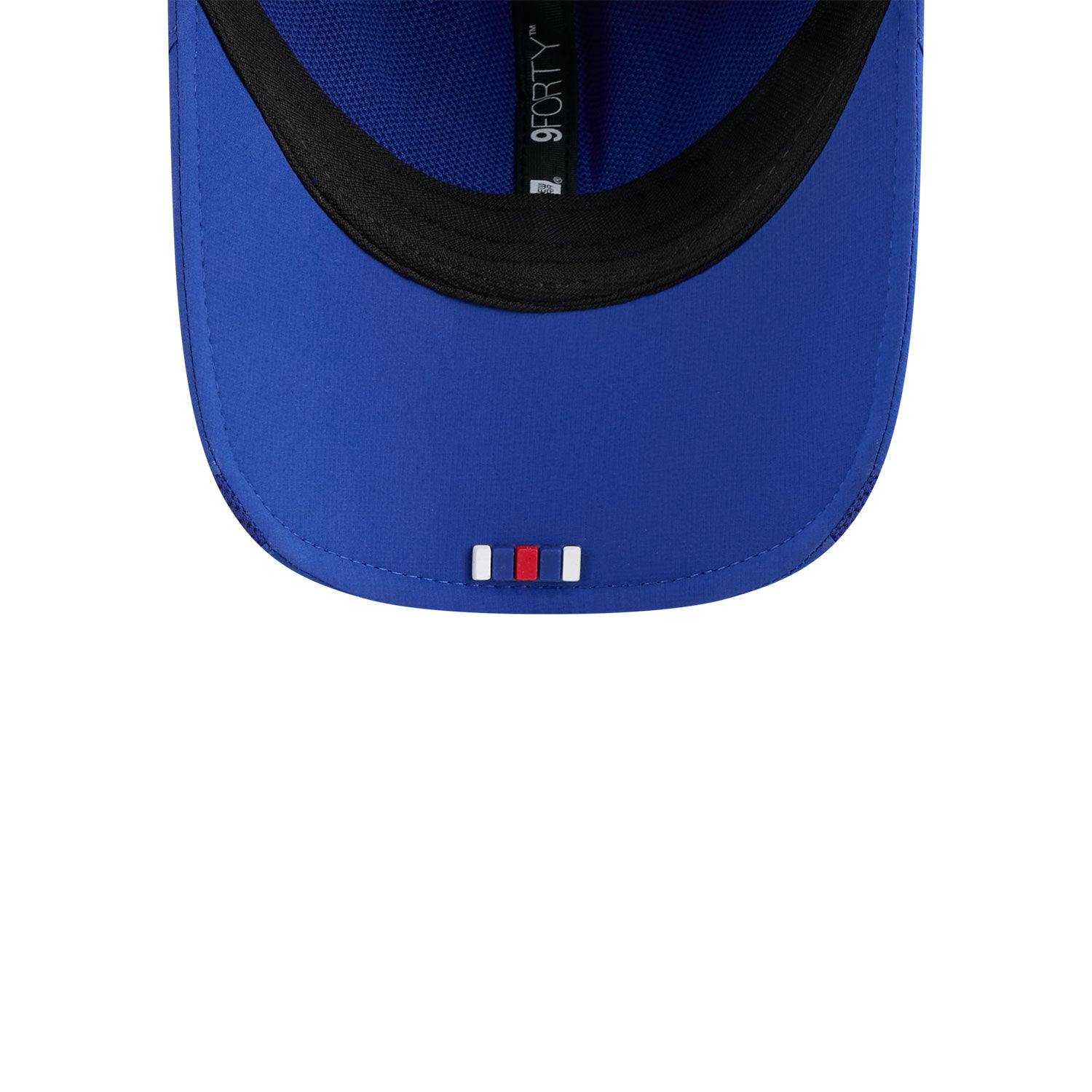 Buffalo Bills New Era 9FORTY 25 Classic Logo Sideline Hat In Blue - Bill View