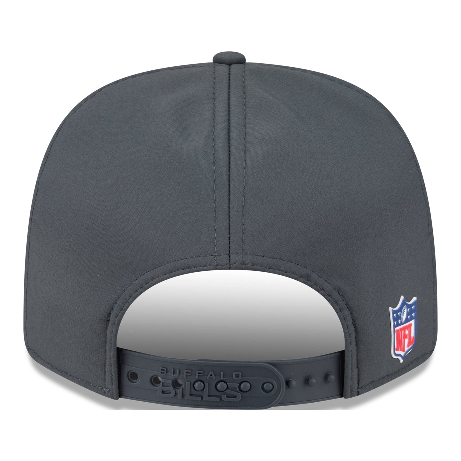 Buffalo Bills New Era Sideline Cold Weather 9SEVENTY Classic Logo Hat In Black - Back View