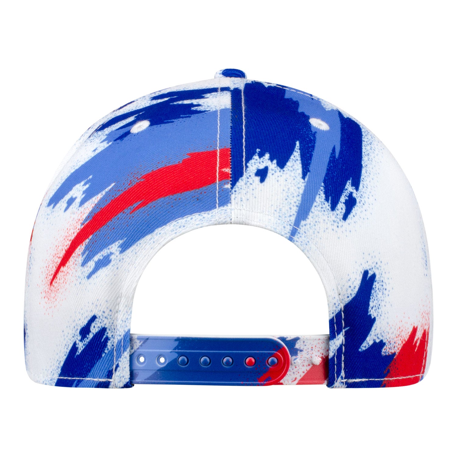 Buffalo Bills New Era 9FIFTY Paint Snapback In Multi-Color - Back View