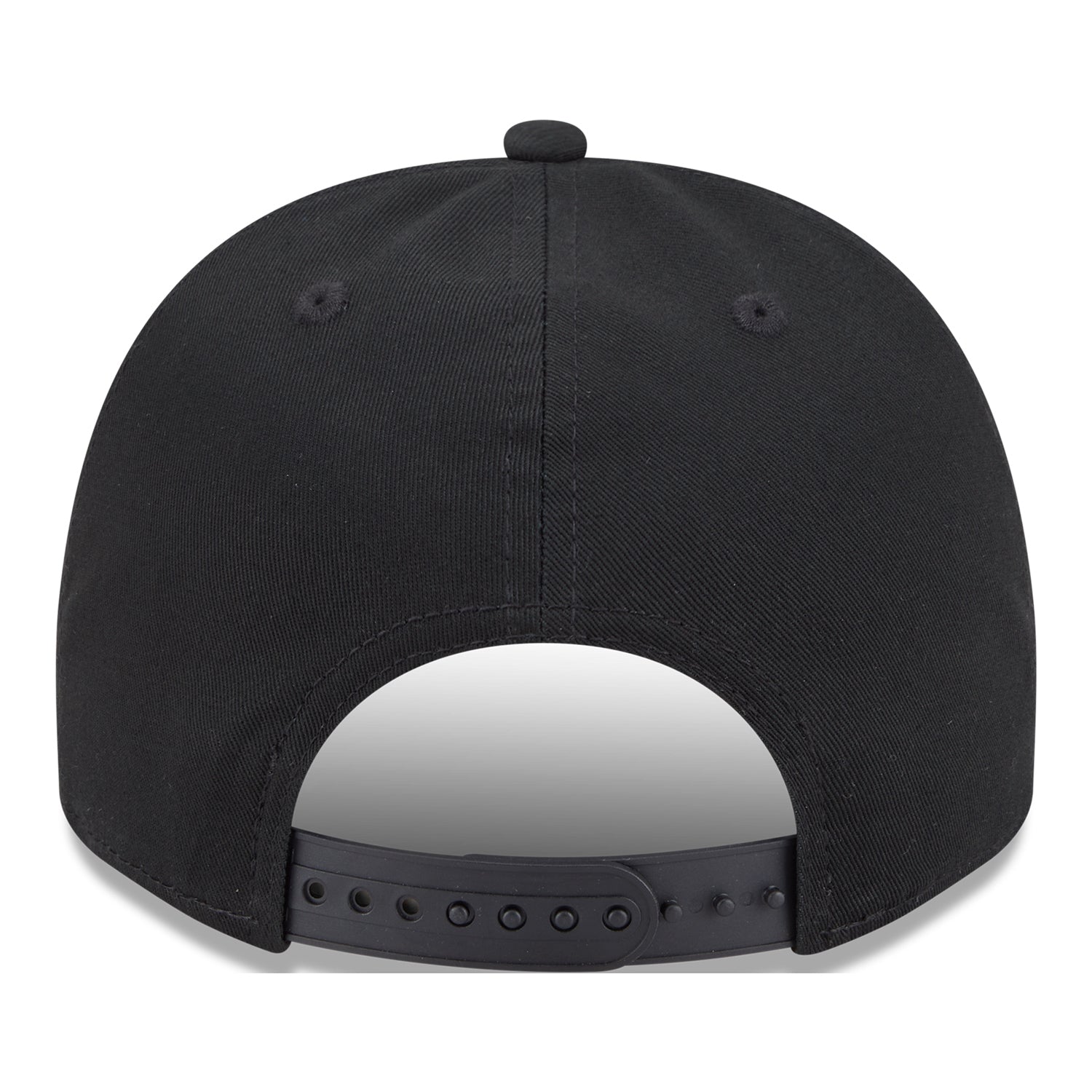 Buffalo Bills New Era 9FIFTY A-Frame Chainstitch Classic Logo Snapback In Black - Back View