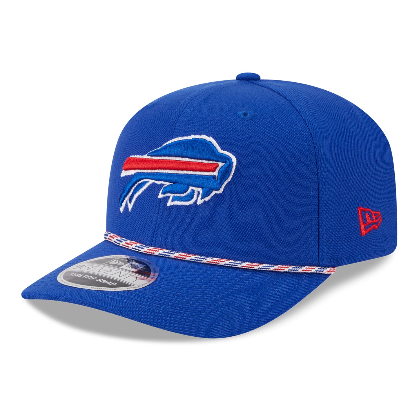 Buffalo Bills New Era 9SEVENTY Multi Color Rope Hat - Blue - Front Side View