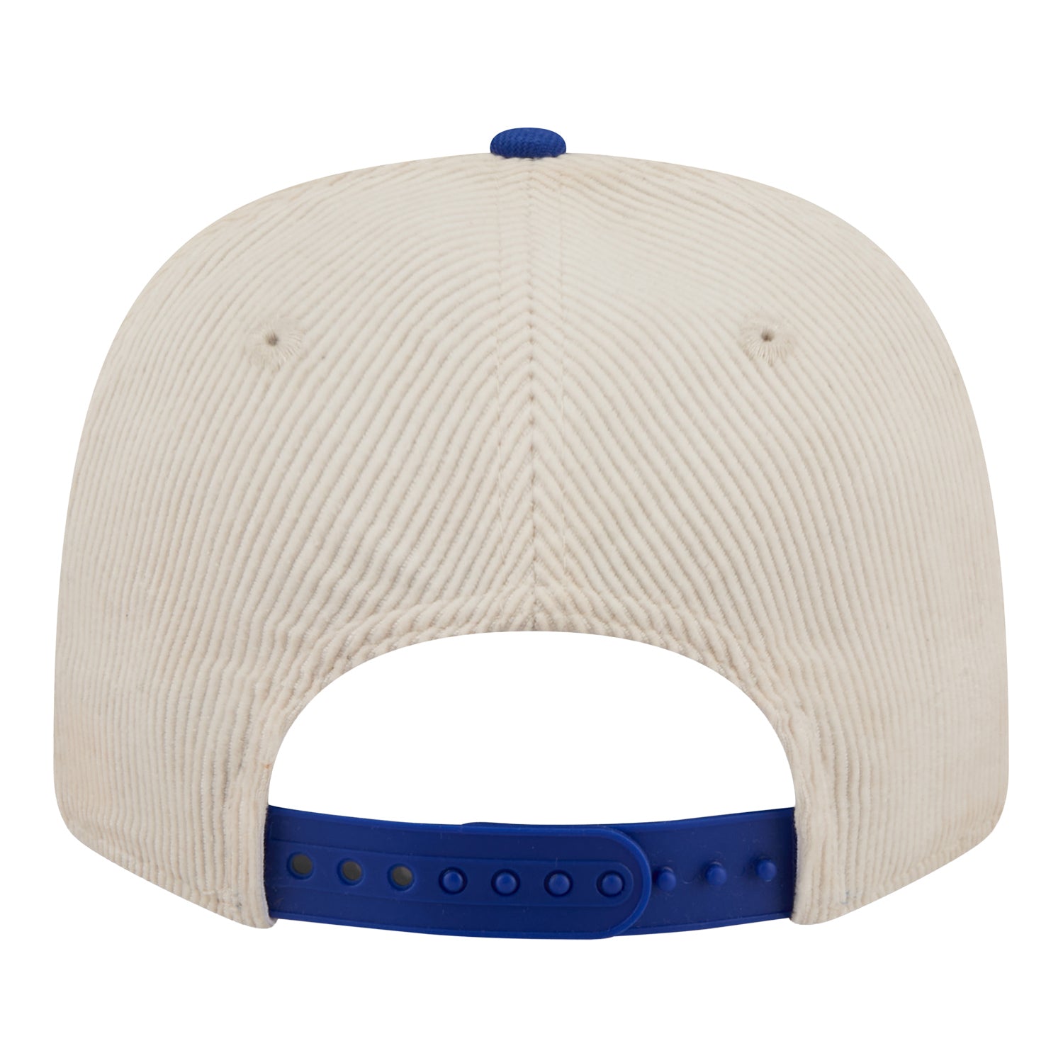 Buffalo Bills New Era 9SEVENTY Loyal Circle Hat In Tan & Blue - Back View