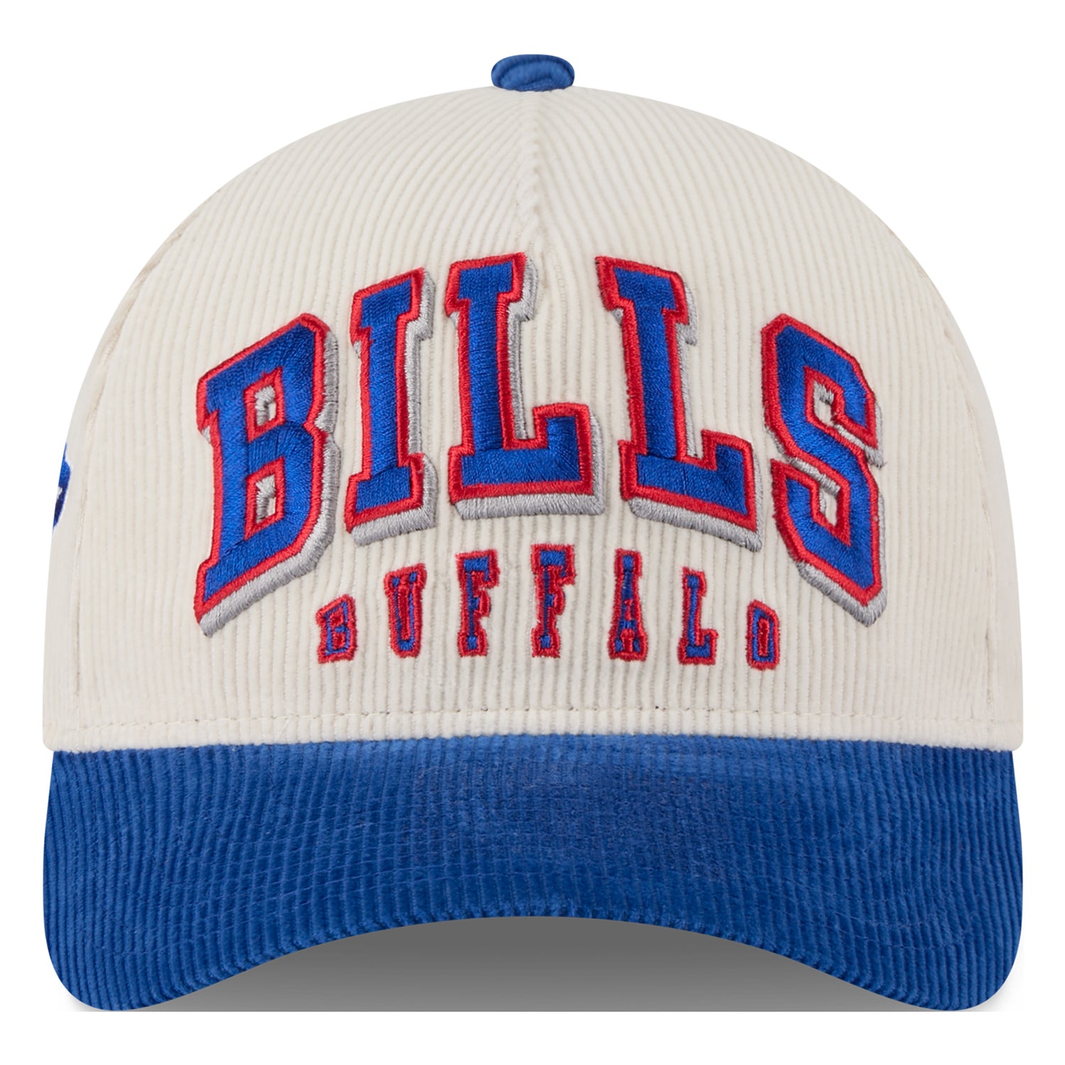Buffalo Bills New Era 9FORTY Two Tone Hat In White - Front View