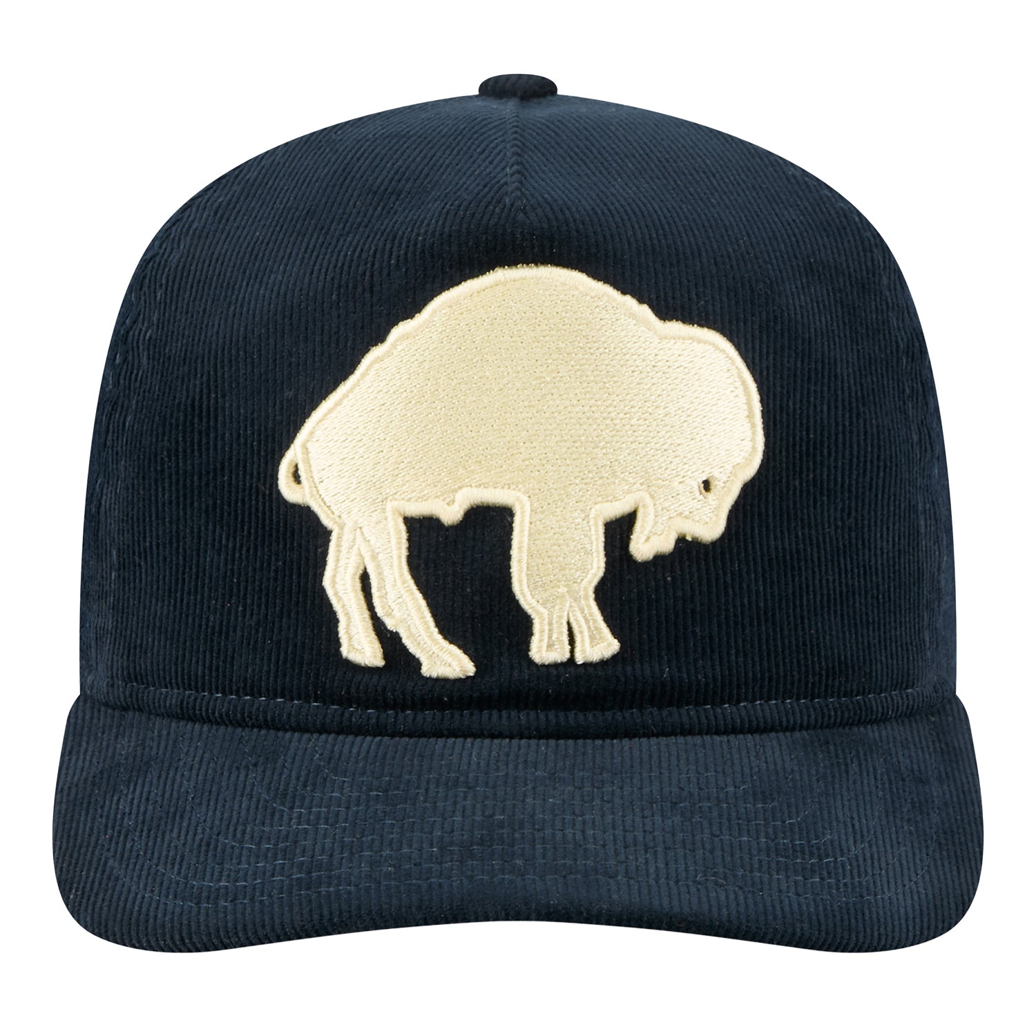 Buffalo Bills New Era Golfer Classic Nostaglic Navy Hat - Front View