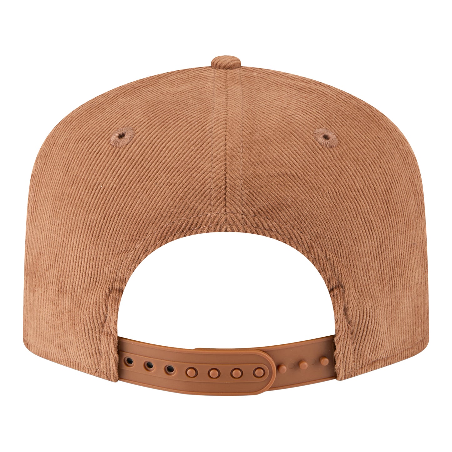 Buffalo Bills New Era Golfer Classic Nostaglic Beige Hat - Back View