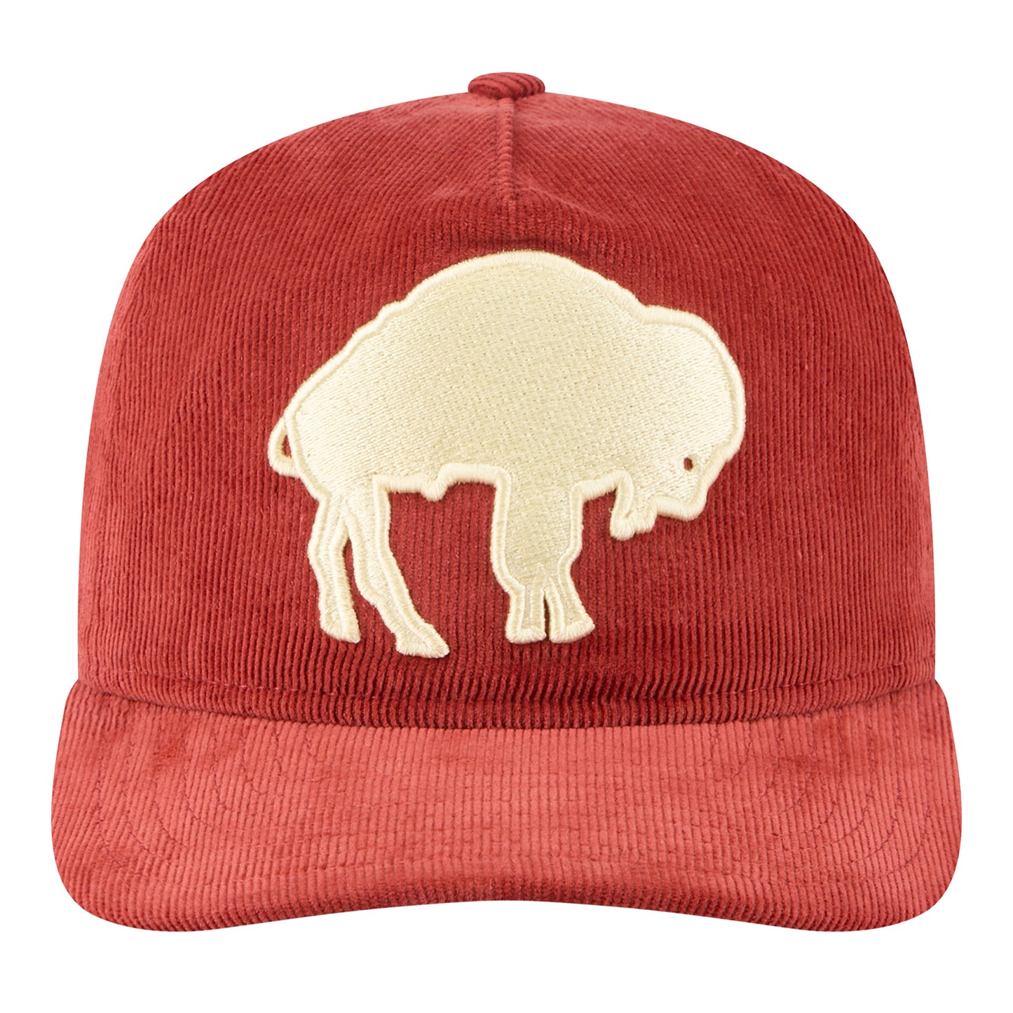 Buffalo Bills New Era Golfer Classic Nostaglic Maroon Hat - Front View
