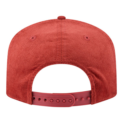 Buffalo Bills New Era Golfer Classic Nostaglic Maroon Hat - Back View