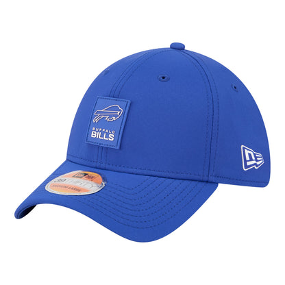 New Era 39THIRTY Bills Primary Sideline Hat In Blue - Front View