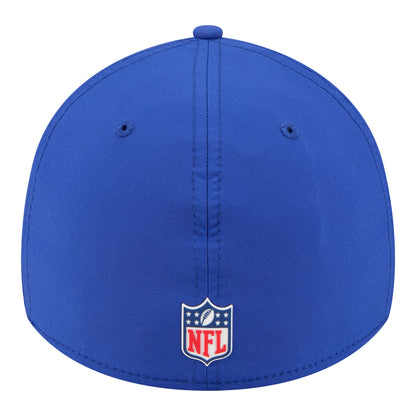 New Era 39THIRTY Bills Primary Sideline Hat In Blue - Back View