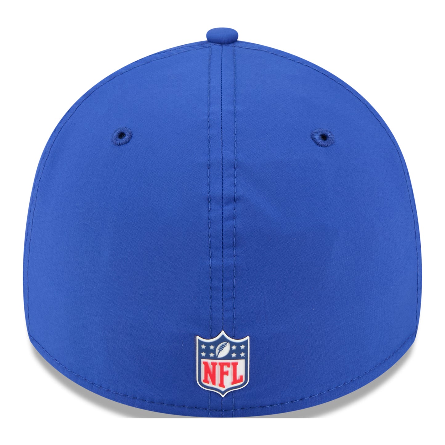 New Era 39THIRTY Bills Classic Sideline Hat In Blue - Back View