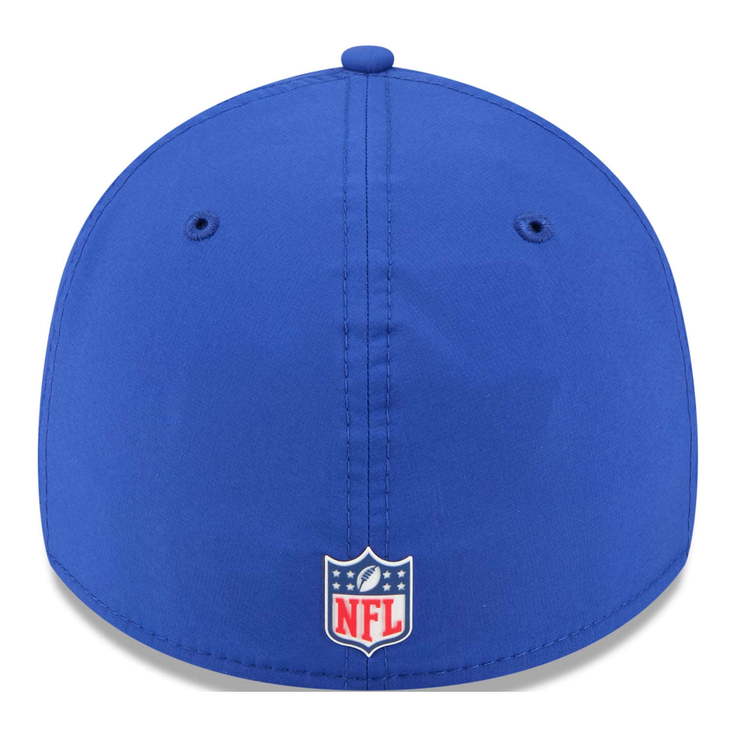 New Era 39THIRTY Bills Classic Sideline Hat In Blue - Back View