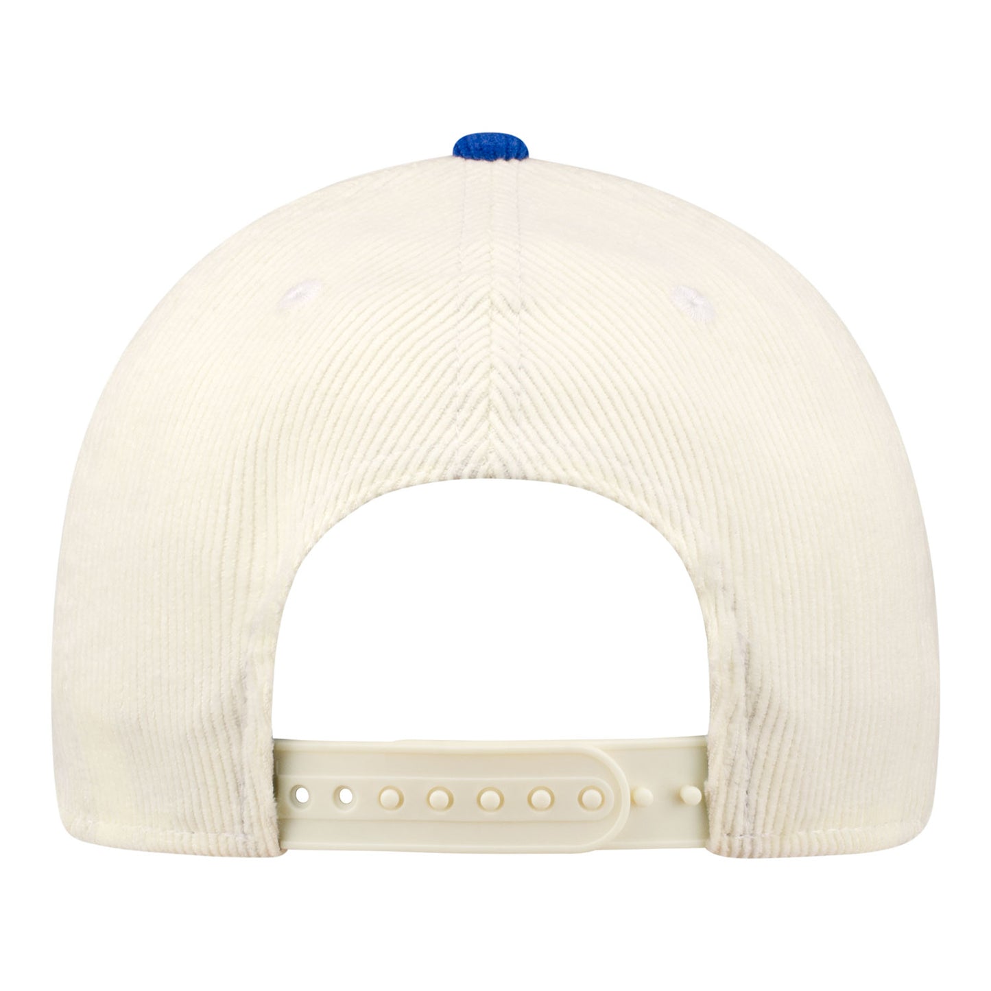 Buffalo Bills New Era 9FORTY Cord Script Hat - White - Back View