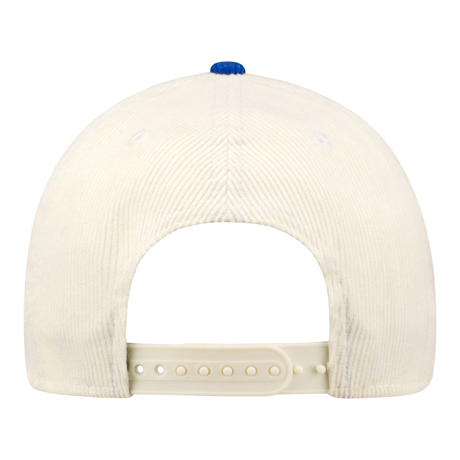 Buffalo Bills New Era 9FORTY Cord Script Hat - White - Back View