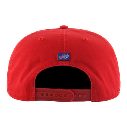 Bills Mafia '47 Brand Rope Hitch Hat In Red - Back View