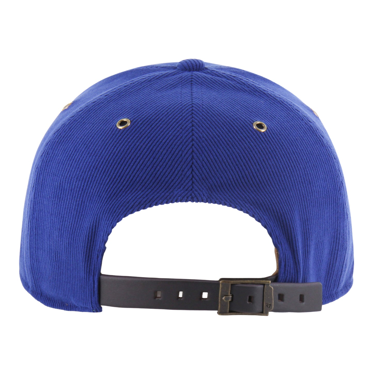 '47 Brand Buffalo Bills Golden Age Corduroy Hitch Hat In Blue & White - Back View