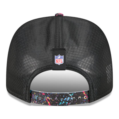 Buffalo Bills New Era 9SEVENTY 2025 Crucial Catch Hat In Black - Back View