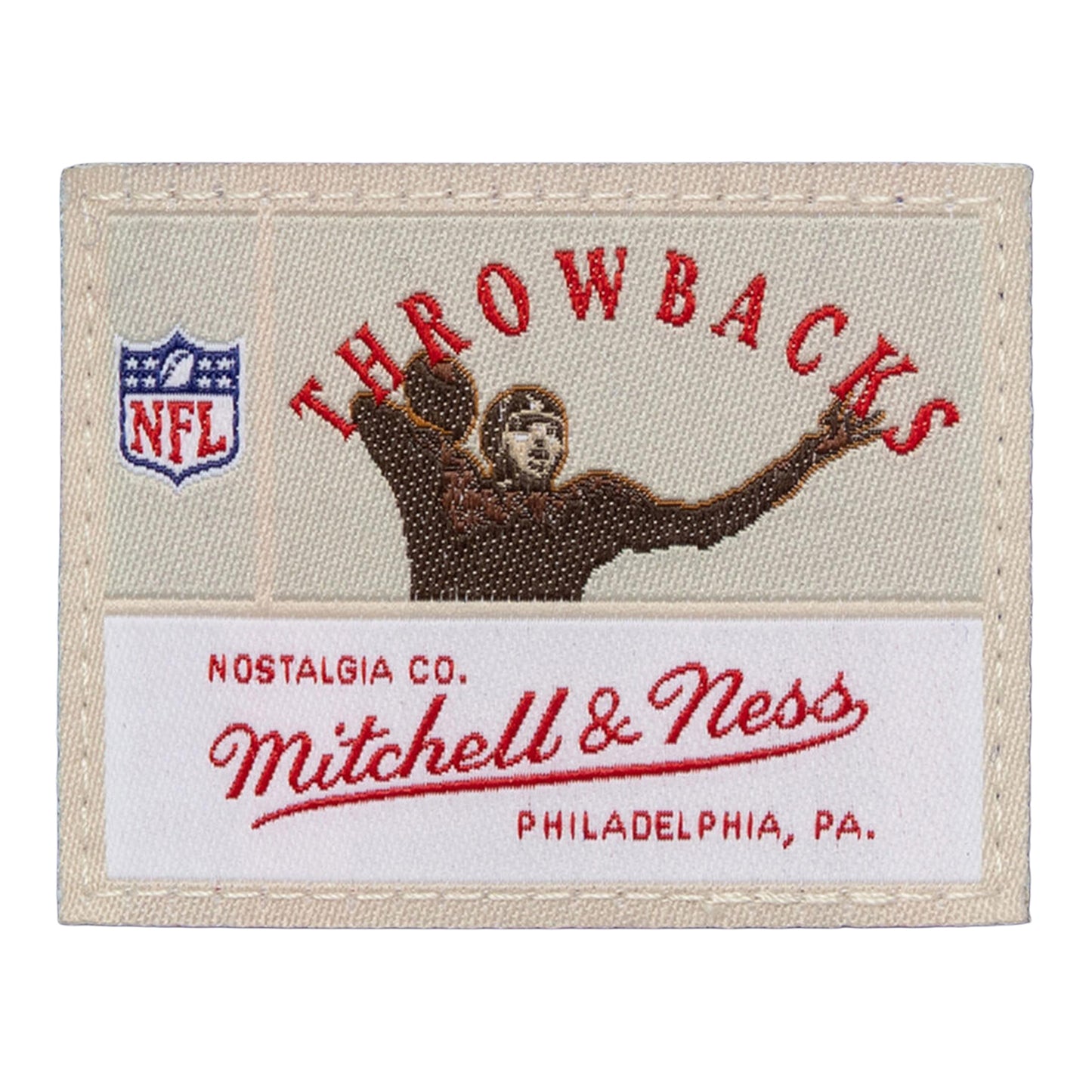 Buffalo Bills Mitchell & Ness Retro Sport Wool Strapback Hat In Blue - Tag View