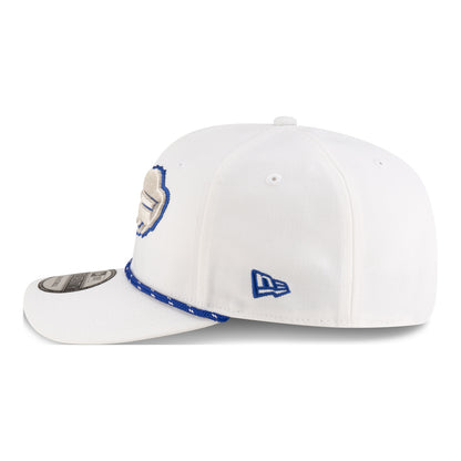 Buffalo Bills New Era 2025 Rivalry Series 9SEVENTY Hat In White & Blue - Left Side View