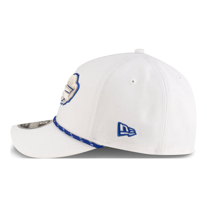 Buffalo Bills New Era 2025 Rivalry Series 9FORTY Hat In White & Blue - Left Side View
