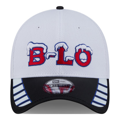 Buffalo Bills New Era 2025 Rivalry Series Fanpack 39THIRTY Hat In White - Front View